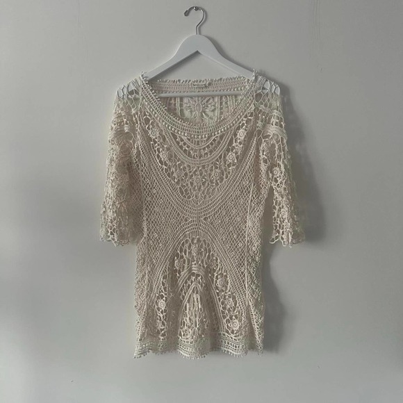 Other Tops - Crochet top or cover up